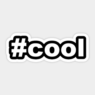 Cool Hashtag Sticker